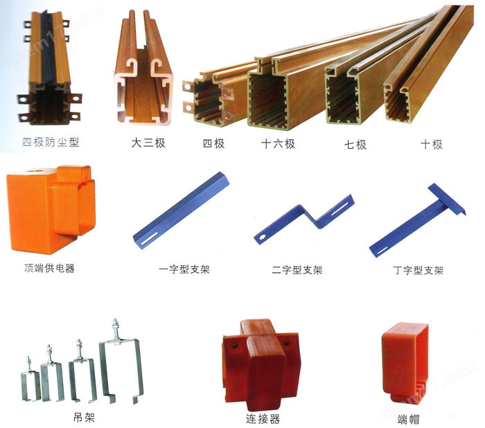 单极H型铜滑线